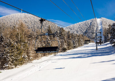 Chair lift at Angel Fire