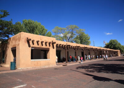 Indian market at Palace of the Governors