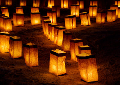 Luminarias means Christmas in Santa Fe